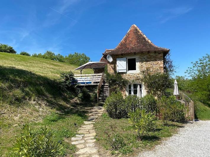 Maison de vacances pour 2 personnes, avec jardin et vue, animaux acceptés