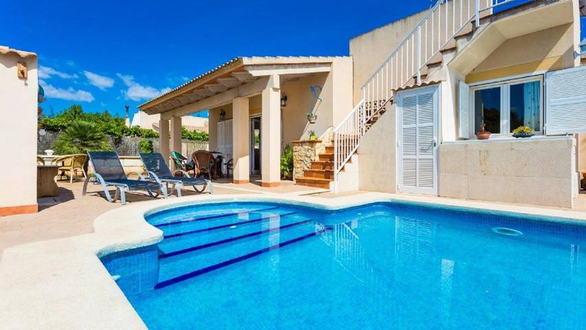 Finca mit hund für 5 Personen, mit Terrasse und Garten sowie Pool und Seeblick in Playa de Muro - 4