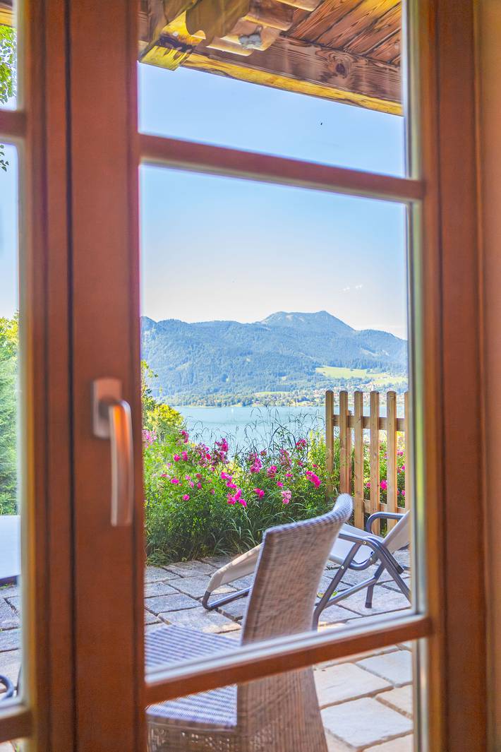 Ferienwohnung für 2 Personen, mit Seeblick und Ausblick sowie Terrasse in Gmund - 4