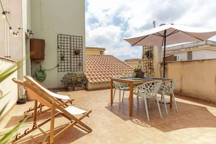 Apartamento de vacaciones para 4 personas, con jardín y terraza - 1