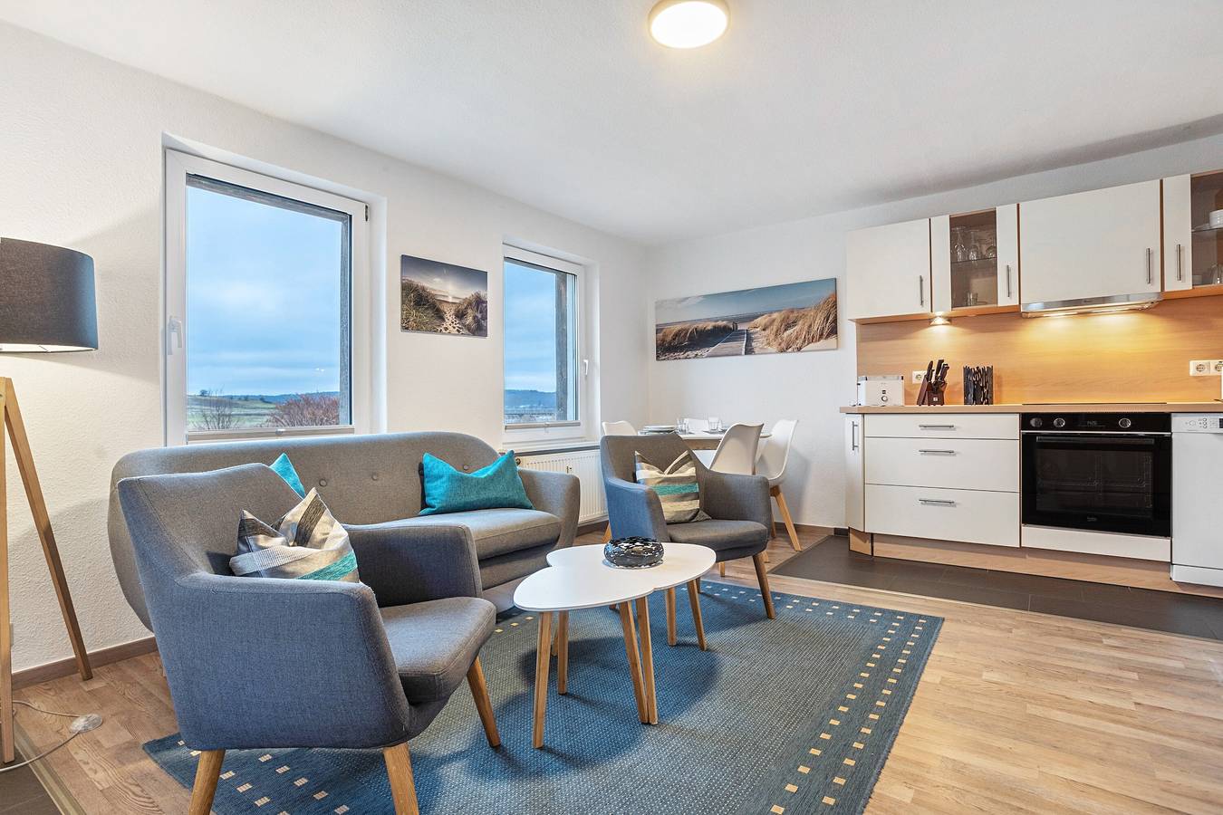 Entire apartment, Apartment '3 Sandstrand' with Lake View, Private Terrace and Wi-Fi in Seedorf (Sellin), Sellin