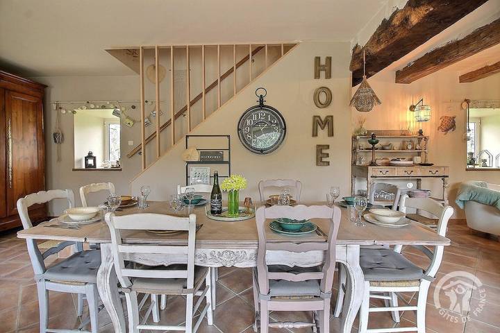 Gîte pour 8 personnes, avec terrasse et jardin à Saint-Samson-sur-Rance - 4