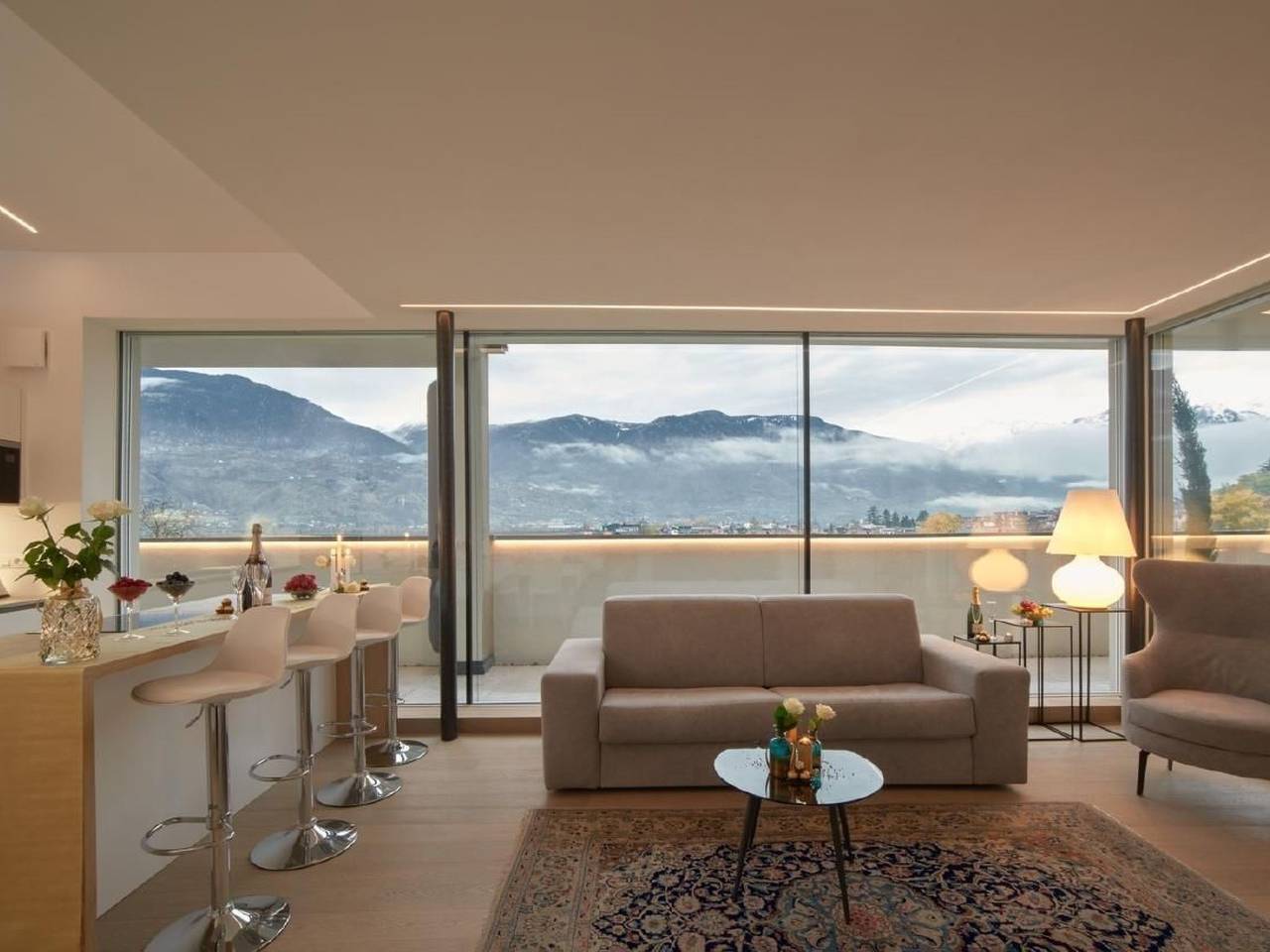 Ganze Wohnung, Fewo mit Wellness-Einrichtung in Burgstall, Sarntaler Alpen