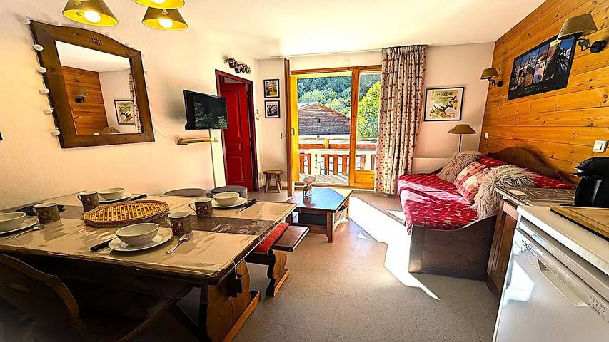 Gîte pour 6 personnes, avec balcon et vue à Pelvoux - 2