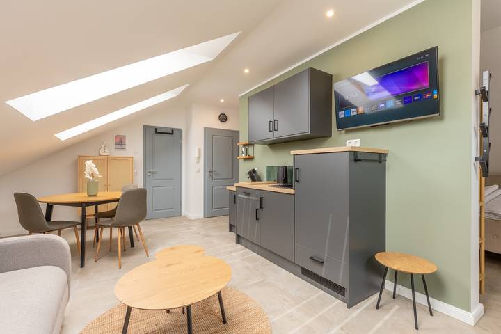 Ferienwohnung für 3 Personen, mit Balkon in Neuharlingersiel