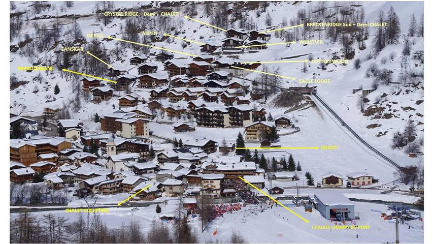 Chalet pour 12 personnes à Tignes