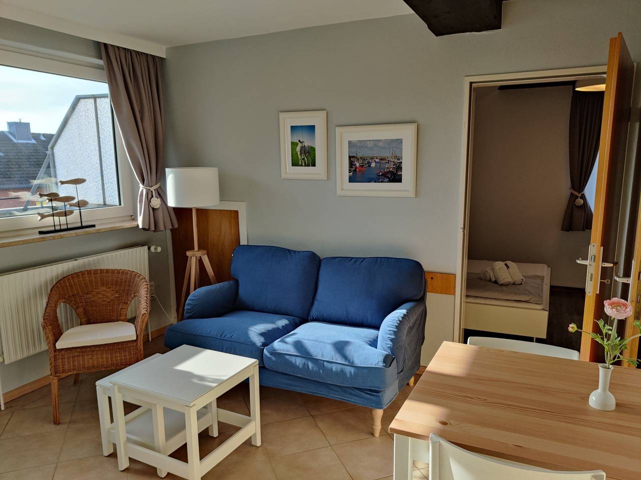 Ganze Ferienwohnung, Haus Nordlicht I - 2-Raum-App. 210/ 9 - Für alle die Meer wollen in Hauptstrand Büsum, Dithmarschen