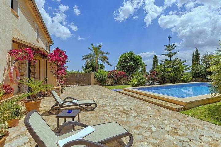 Finca für 9 Personen, mit Garten in Búger - 3