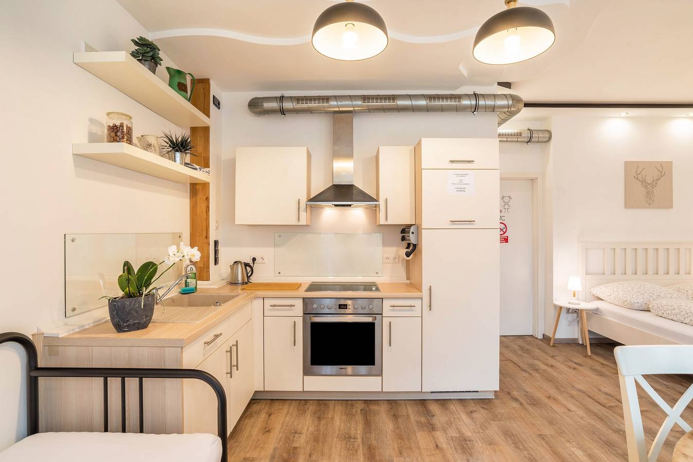 Monolocale intero, Appartement Aposto 4 con Wi-Fi in Oberderdingen, Kraichgau
