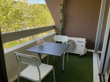 Gîte pour 4 personnes, avec terrasse et piscine à La Grande-Motte