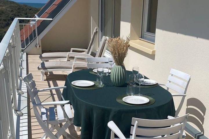 Appartement de vacances pour 4 personnes, avec balcon - 1