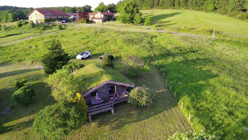 Chalet pour 4 personnes, avec jardin et vue, animaux acceptés dans Haute-Vienne - 3