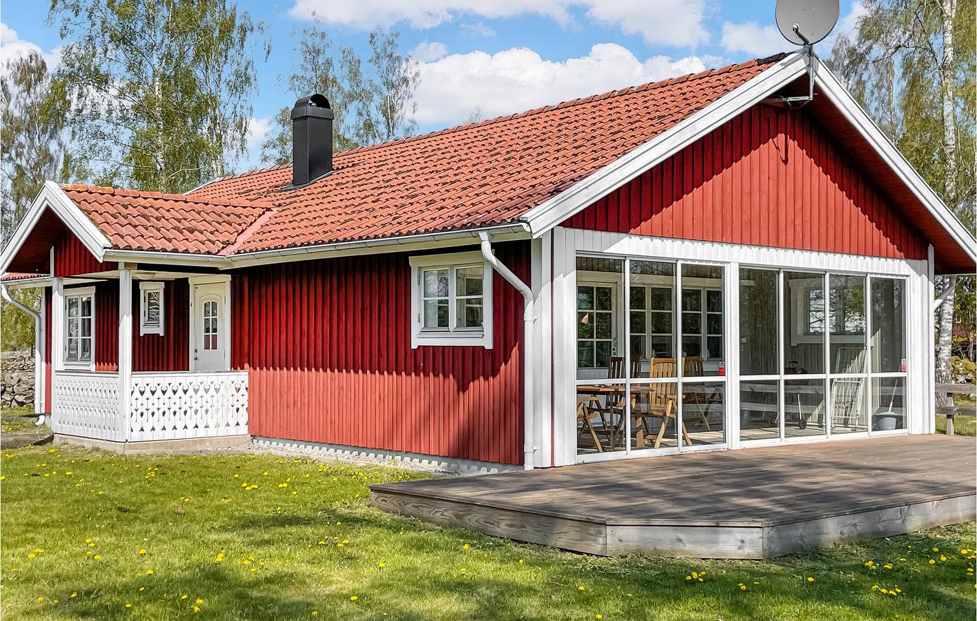 Hus för 6 Personer med sjöutsikt in Kronobergs