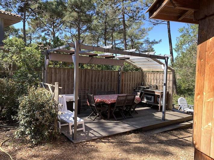 Ferienhaus für 6 Personen, mit Terrasse und Garten in Carcans Plage - 3