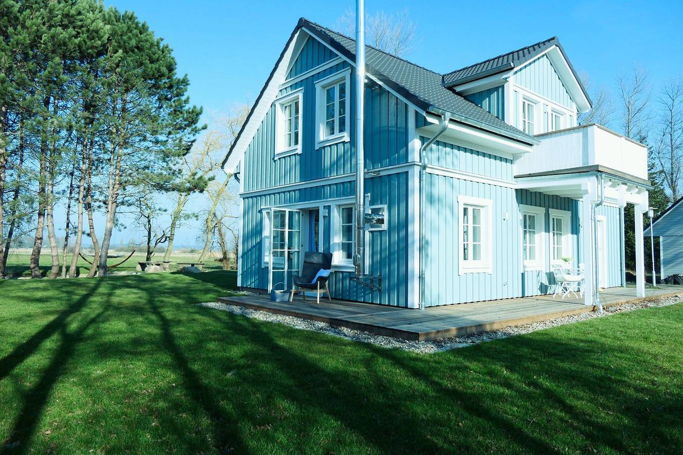 Gemütliches Haus mit Kamin, Sauna, Garten und Terrasse - Haus Schwedentraum in Wiek, Rügen
