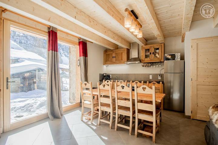 Gîte pour 8 personnes, avec balcon à Bessans - 3