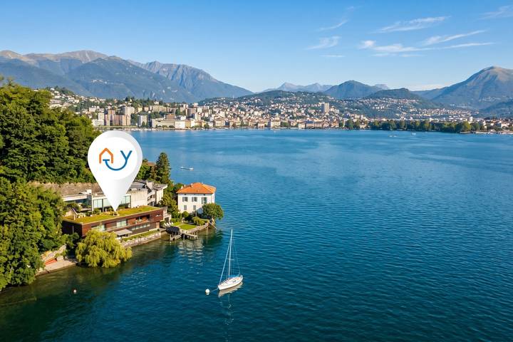 Villa für 6 Personen, mit Seeblick und Terrasse am Luganersee - 2