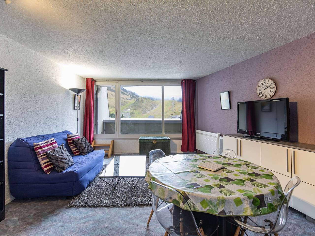 Apartamento entero, Apartamento acogedor 6 pers, 1 hab, a 80m de pistas - La Mongie in La Mongie, Bagnères-de-Bigorre
