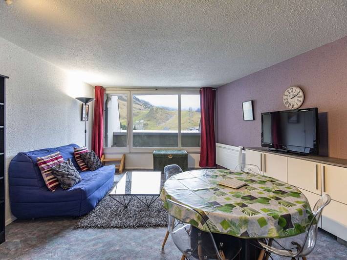 Gîte pour 6 personnes, avec Balcon dans La Mongie