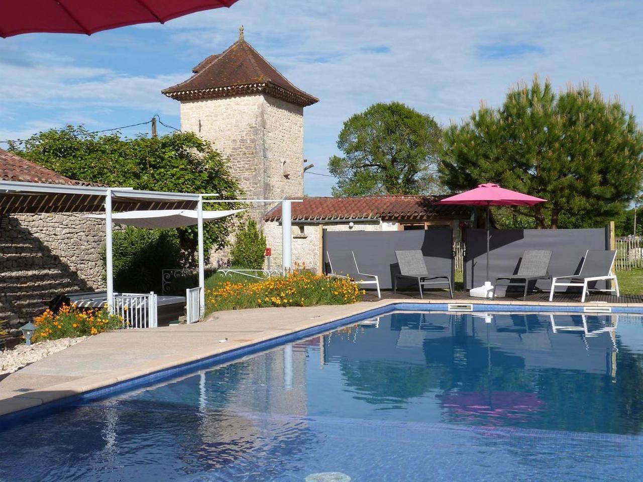 Gîte voor 10 personen met tuin in Mauroux, Lot