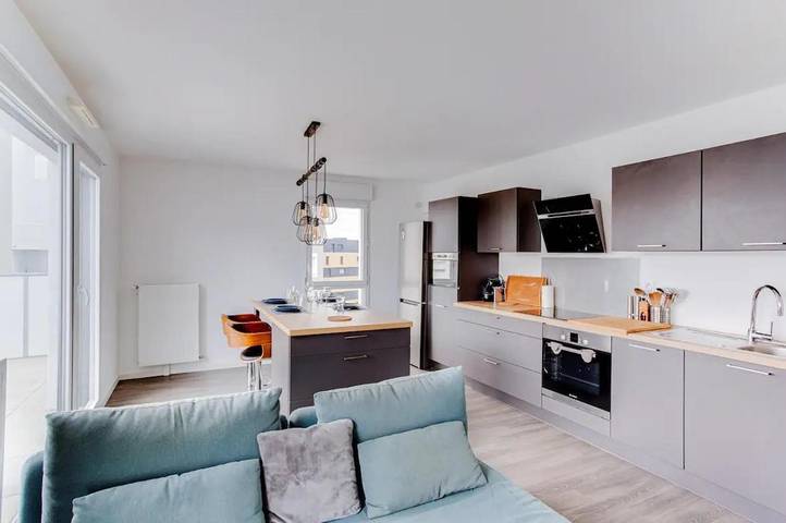 Ferienwohnung für 4 Personen, mit Balkon und Terrasse
