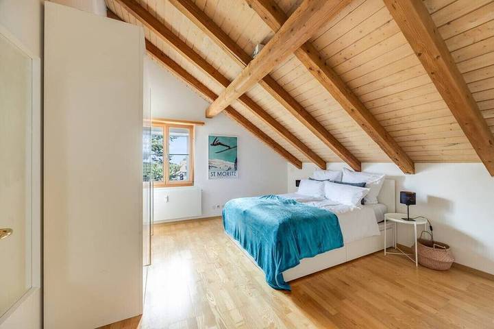 Ganze Wohnung, Atemberaubendes Apartment mit Dachterrasse in Winterthur, Zürich Voralpen
