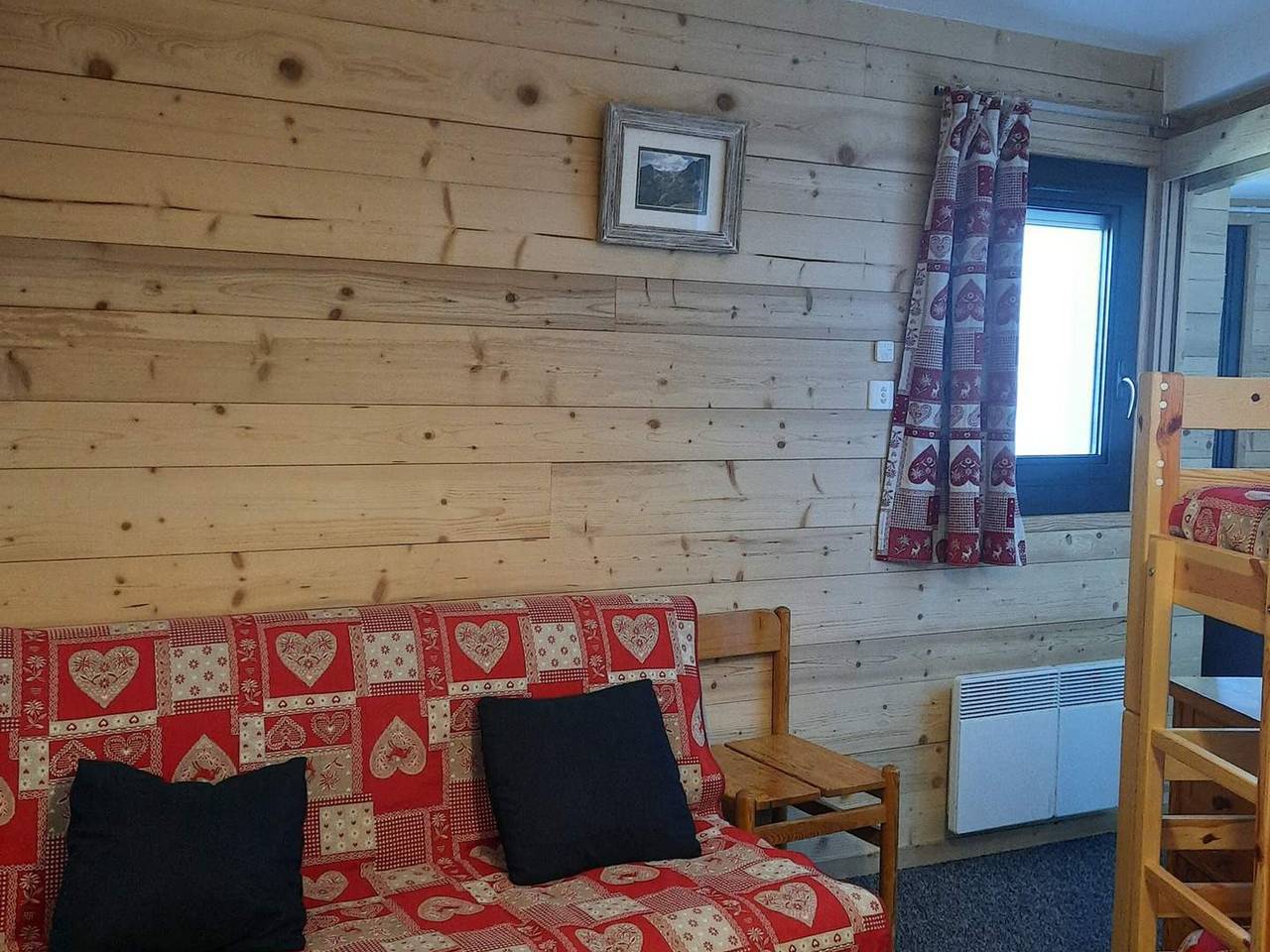 Apartamento entero, Apartamento de 3 piezas al pie de pistas con balcón y cocina americana in Prapoutel, Les Adrets