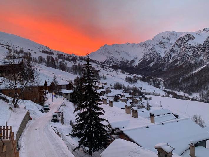 Gîte pour 2 personnes, avec Terrasse dans Station De Saint Veran