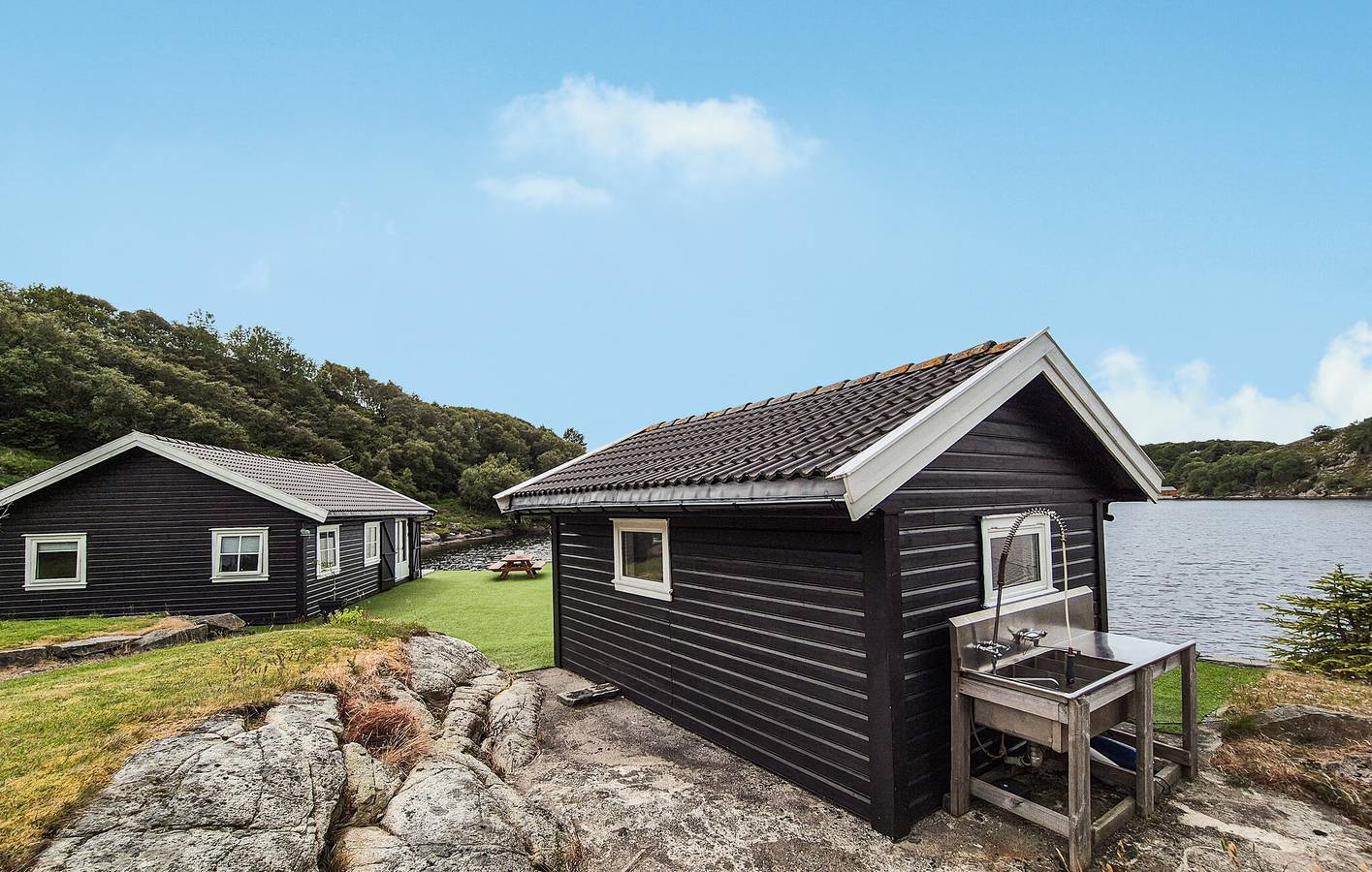 Feriehus for 4 personer med terrasse in Haugesund 