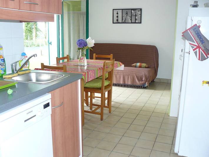 Gîte pour 5 personnes, avec jardin ainsi que terrasse et piscine à Clohars-Carnoët - 3