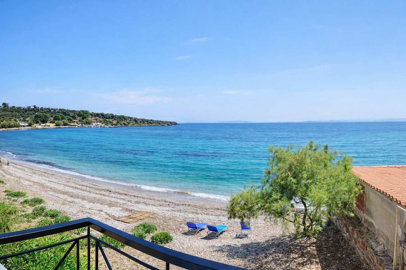 Vakantiehuis voor 4 personen met balkon/terras in Lesbos