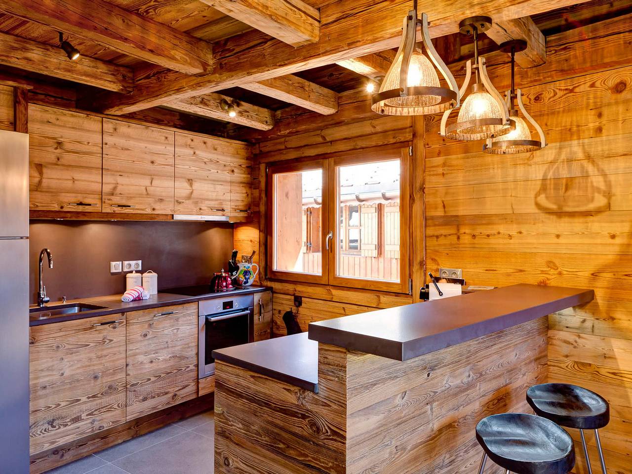 Chalet rénové au cœur du village, proche des pistes, 9 pers, Wifi inclus in Courchevel 1300 (Le Praz), Saint-Bon-Tarentaise