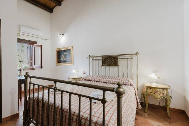 Agriturismo Ponte Calatrasi Zimmer 'Relax 13' mit Gemeinschaftspool, Wlan und Klimaanlage in Monreale, Palermo Provinz