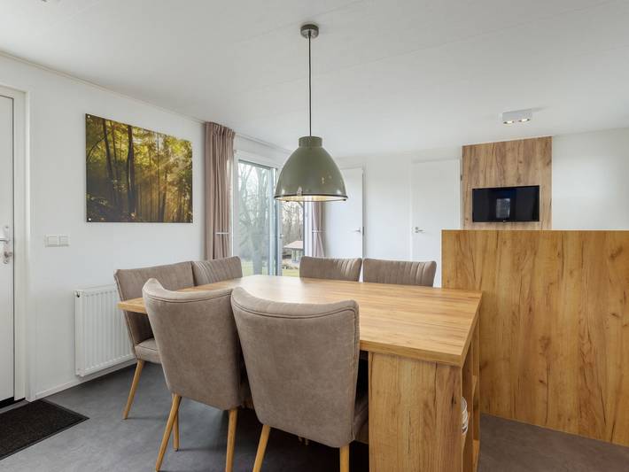 Chalet für 6 Personen, mit Pool und Garten sowie Terrasse, mit Haustier in den Niederlande - 4