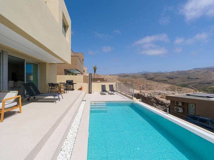Chalet para 6 personas, con balcón en Salobre