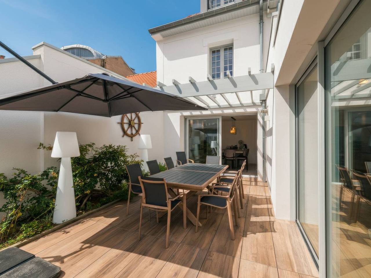 Villa im Zentrum von Le Touquet mit Klimaanlage und Wifi in Le Touquet-Paris-Plage, Montreuil und Umgebung