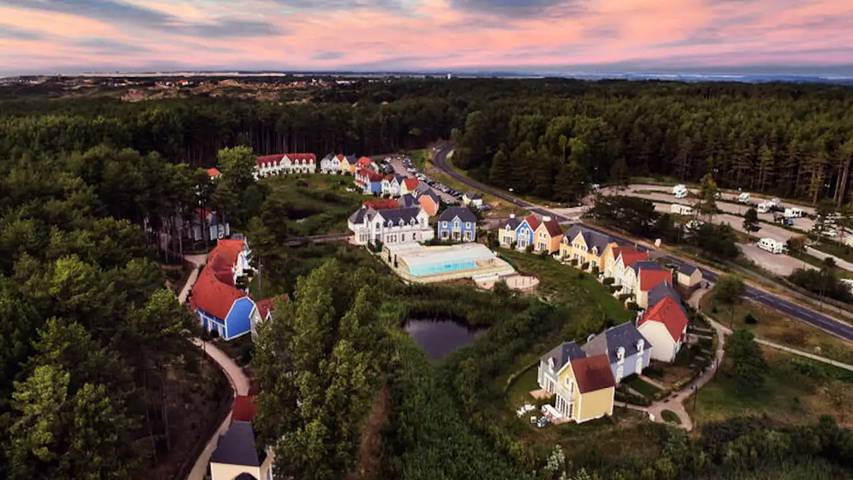 Gîte pour 5 personnes, avec Balcon et Jardin dans Aquaclub de Belle Dune - 4