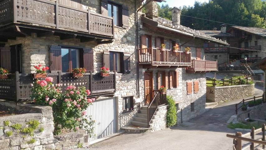 Chalet pour 6 personnes, avec Balcon ainsi que Terrasse et Vue