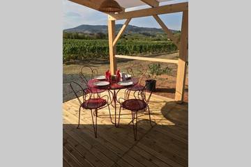 Gîte pour 5 personnes, avec jardin et vue à Quincié-en-Beaujolais