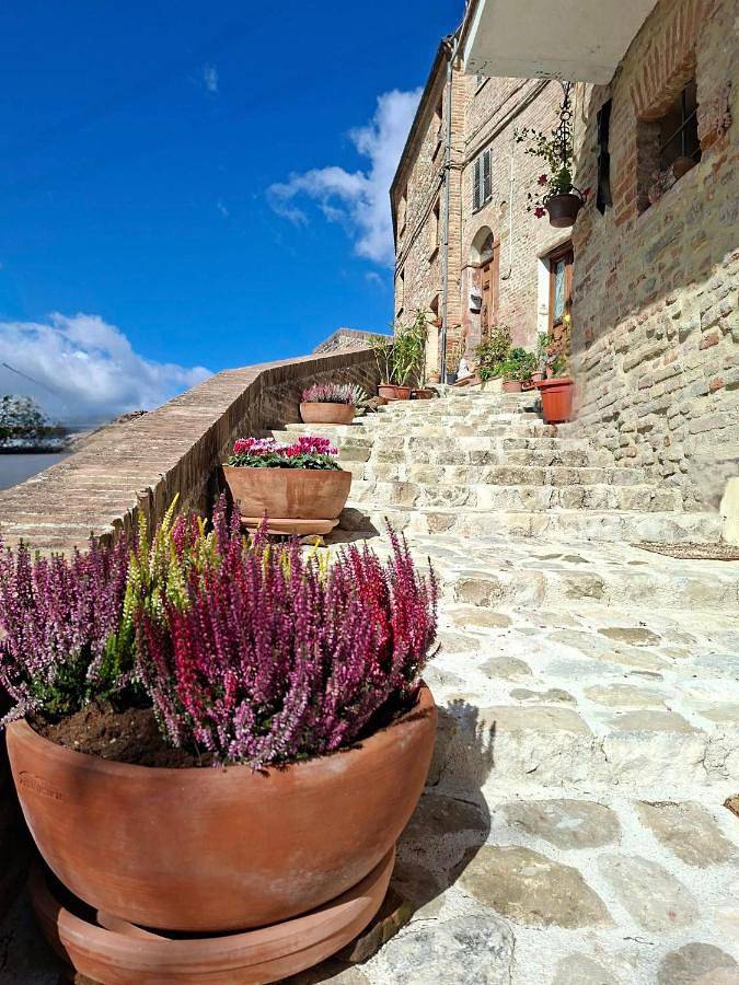 Appartamento per 3 persone, con panorama in Amandola