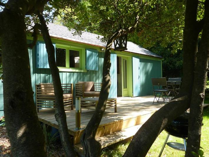 Maison de vacances pour 2 personnes, avec jardin ainsi que vue et piscine