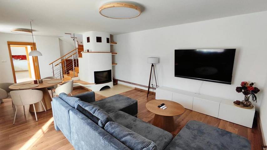 Maison de vacances pour 8 personnes, avec vue et jardin