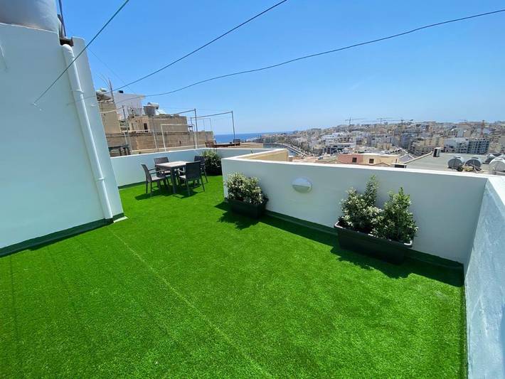 Appartement de vacances pour 4 personnes, avec terrasse et vue