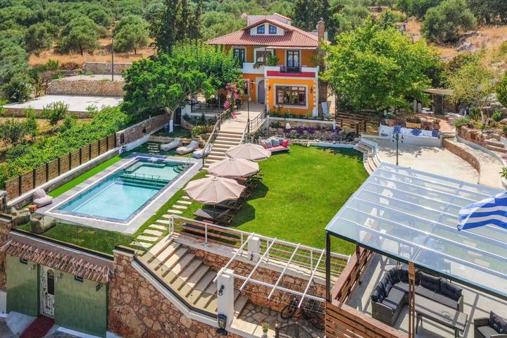 Villa für 12 Personen, mit Garten und Balkon auf Kreta - 2