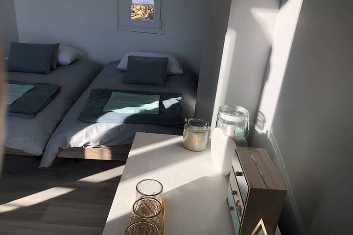 Cocooning house - sea view - 4km from Cannes - 6 travellers in Vallauris, Mediterranean Coast (France)