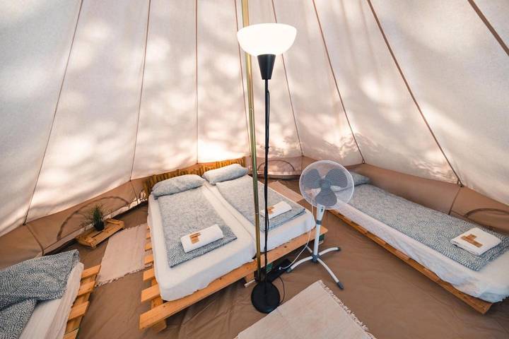 Bungalow für 2 Personen, mit Ausblick und Garten sowie Pool in der Maremma - 3