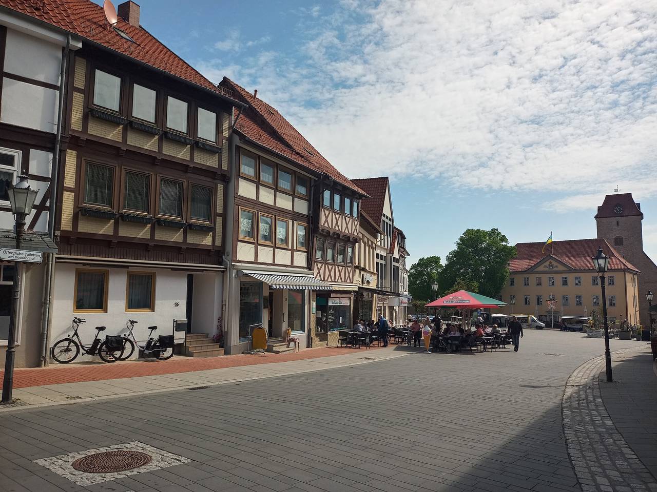 Appartement entier, Appartement 'Haus Am Markt 2' avec Wi-Fi in Schöningen, Région de Brunswick