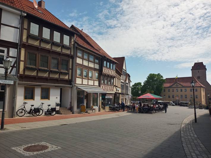 Ganze Wohnung, Ferienwohnung 'Haus Am Markt 2' mit Wi-Fi in Schöningen, Braunschweig und Umgebung