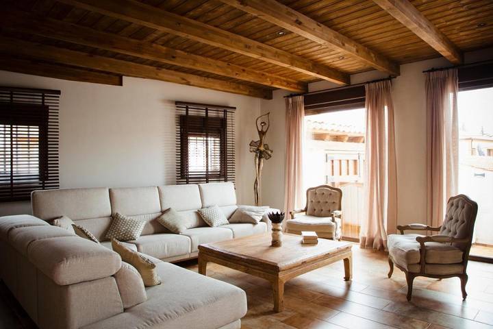 Casa rural para 15 personas, con jardín además de piscina y vistas en Nieva (desambiguación) - 4