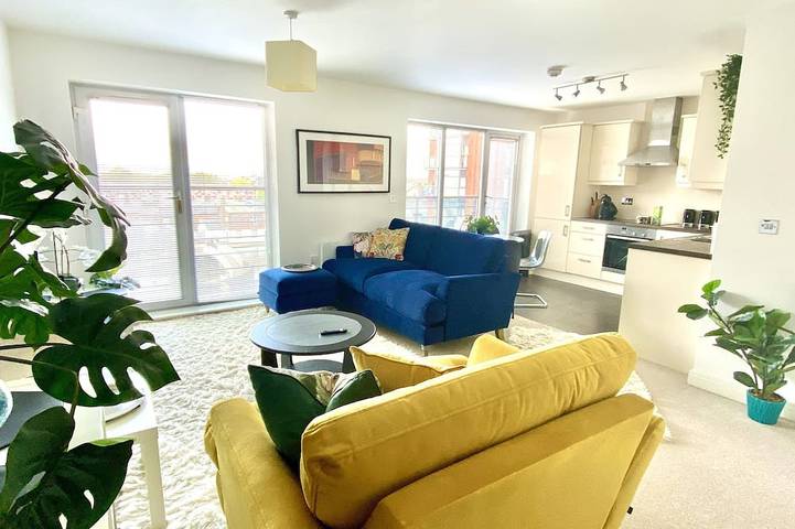 Apartment for 3 people, with garden and balcony in Chester